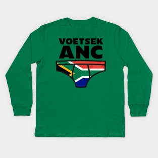 Voetsek ANC Springbok pants Kids Long Sleeve T-Shirt